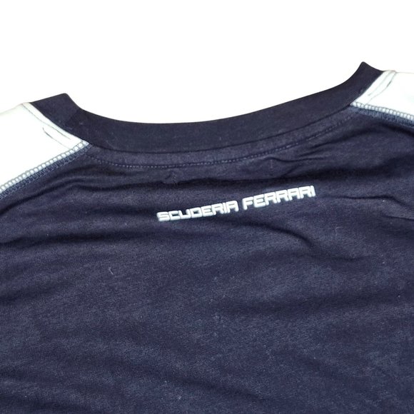 Scuderia Ferrari F1 Formula 1 Glory Ride Graphic T-Shirt Mens Navy White Size XL - Picture 4 of 10